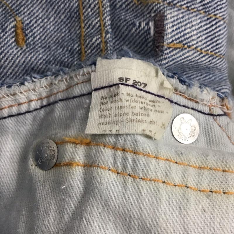 リーバイストラウスアンドコー Levi Strauss & co. パンツ デニム、ジーンズ デニムパンツ スリムパンツ カジュアルパンツ 32インチ 無地 インディゴ / インディゴ / Indigo メンズ USED 古着 中古 10155345