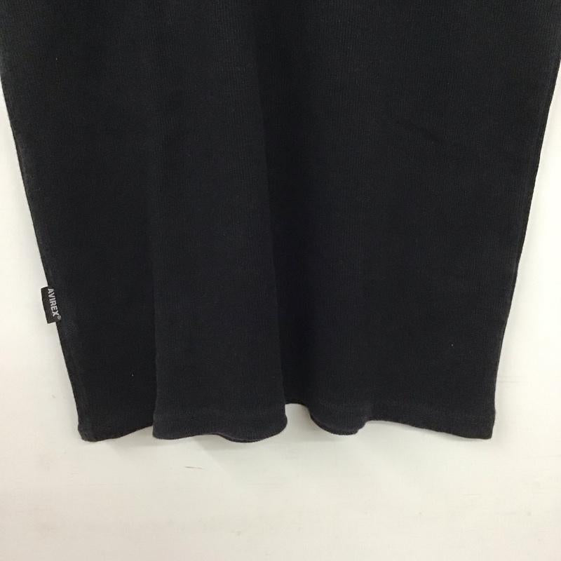 アヴィレックス AVIREX U.S.A. Tシャツ 半袖 半袖カットソー 無地Tシャツ M 無地 紺 / ネイビー / navy メンズ USED 古着 中古 10155346