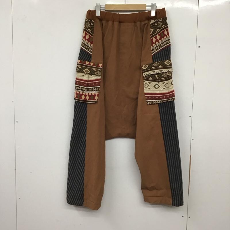 アミナ Amina パンツ ワークパンツ、ペインターパンツ ワイドパンツ カジュアルパンツ ワークパンツ プリント マルチカラー / マルチカラー / multicolor メンズ USED 古着 中古 10155350
