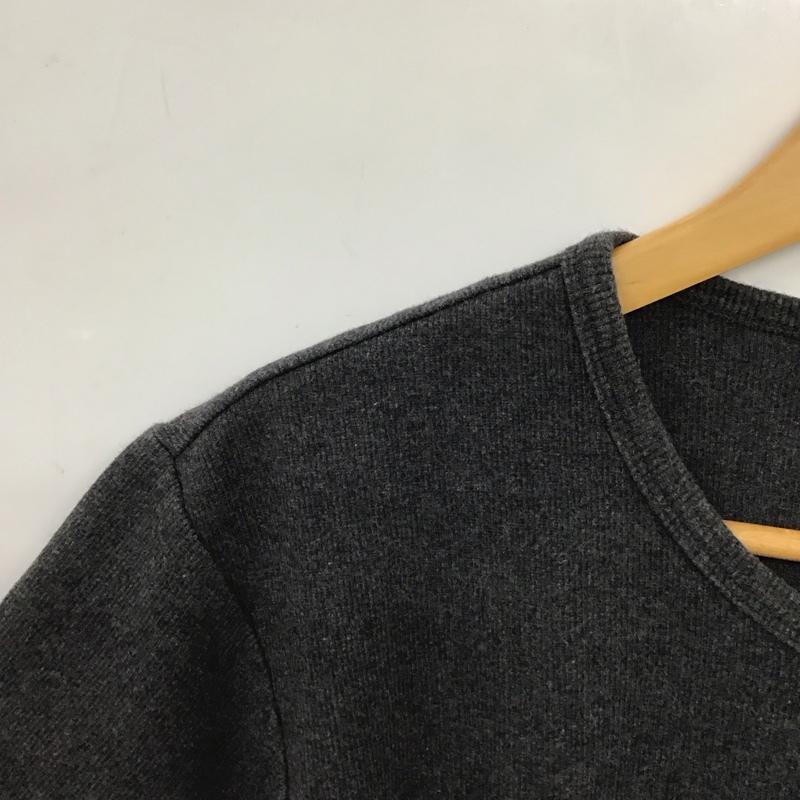 アヴィレックス AVIREX U.S.A. Tシャツ 半袖 半袖カットソー プリントTシャツ クルーネックカットソー M 無地 灰 / グレー / gray メンズ USED 古着 中古 10155351