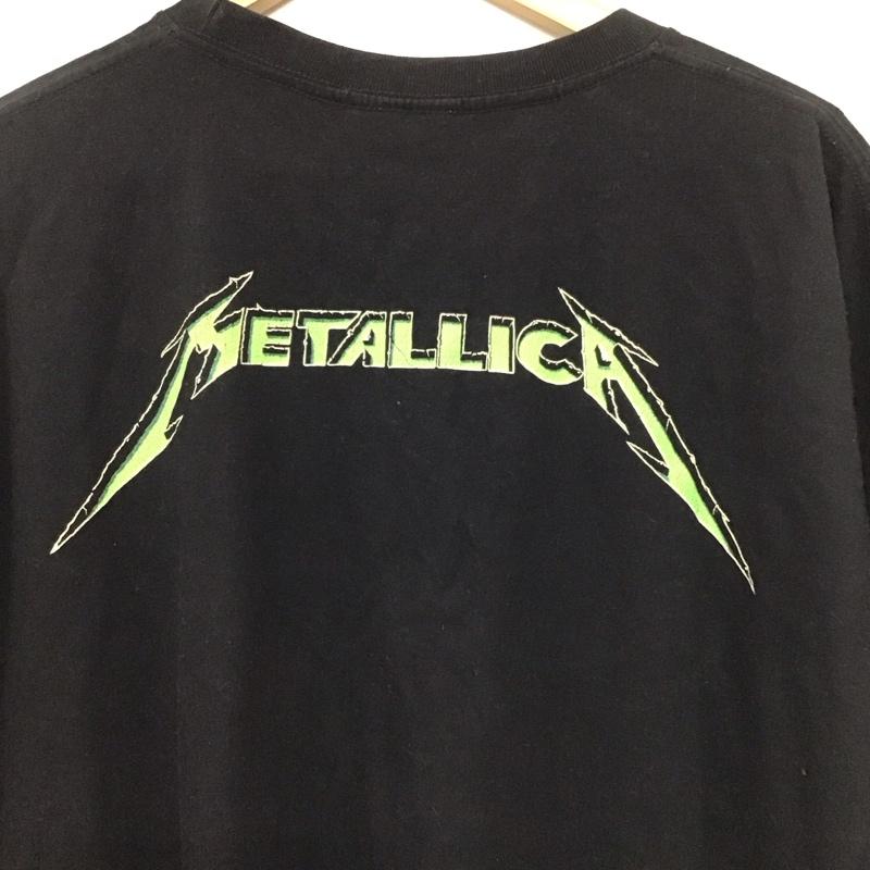 古着 USED Tシャツ 半袖 半袖カットソー プリントTシャツ クルーネックカットソー XL プリント 黒 / ブラック / black メンズ USED 古着 中古 10155353