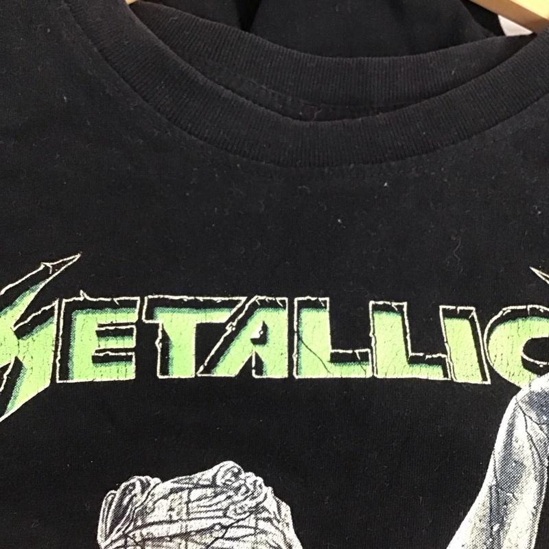 古着 USED Tシャツ 半袖 半袖カットソー プリントTシャツ クルーネックカットソー XL プリント 黒 / ブラック / black メンズ USED 古着 中古 10155353
