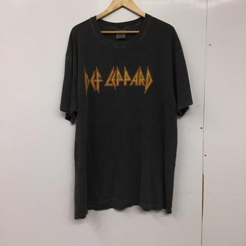 古着 USED Tシャツ 半袖 半袖カットソー プリントTシャツ クルーネックカットソー L ロゴ、文字 ダークグレー / ダークグレー / メンズ USED 古着 中古 10155354