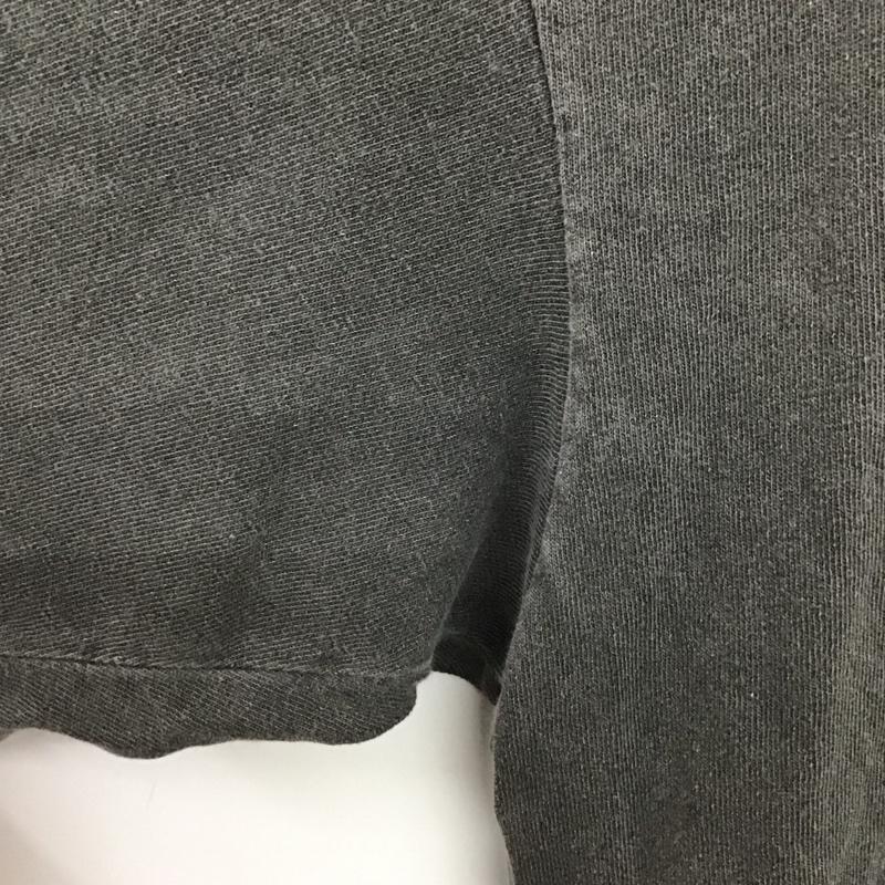 古着 USED Tシャツ 半袖 半袖カットソー プリントTシャツ クルーネックカットソー L ロゴ、文字 ダークグレー / ダークグレー / メンズ USED 古着 中古 10155354