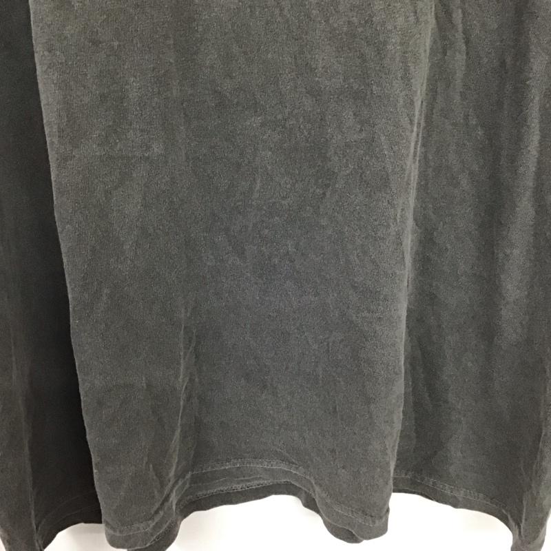 古着 USED Tシャツ 半袖 半袖カットソー プリントTシャツ クルーネックカットソー L ロゴ、文字 ダークグレー / ダークグレー / メンズ USED 古着 中古 10155354