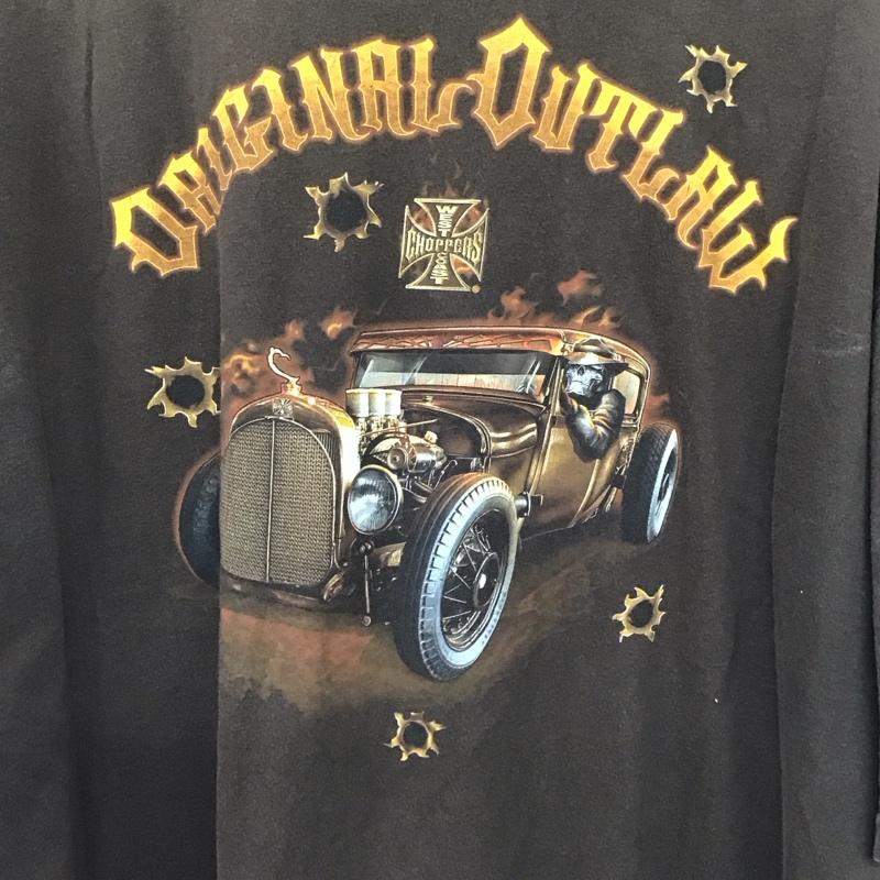 古着 USED Tシャツ 半袖 半袖カットソー プリントTシャツ クルーネックカットソー プリント 茶 / ブラウン / brown メンズ USED 古着 中古 10155359