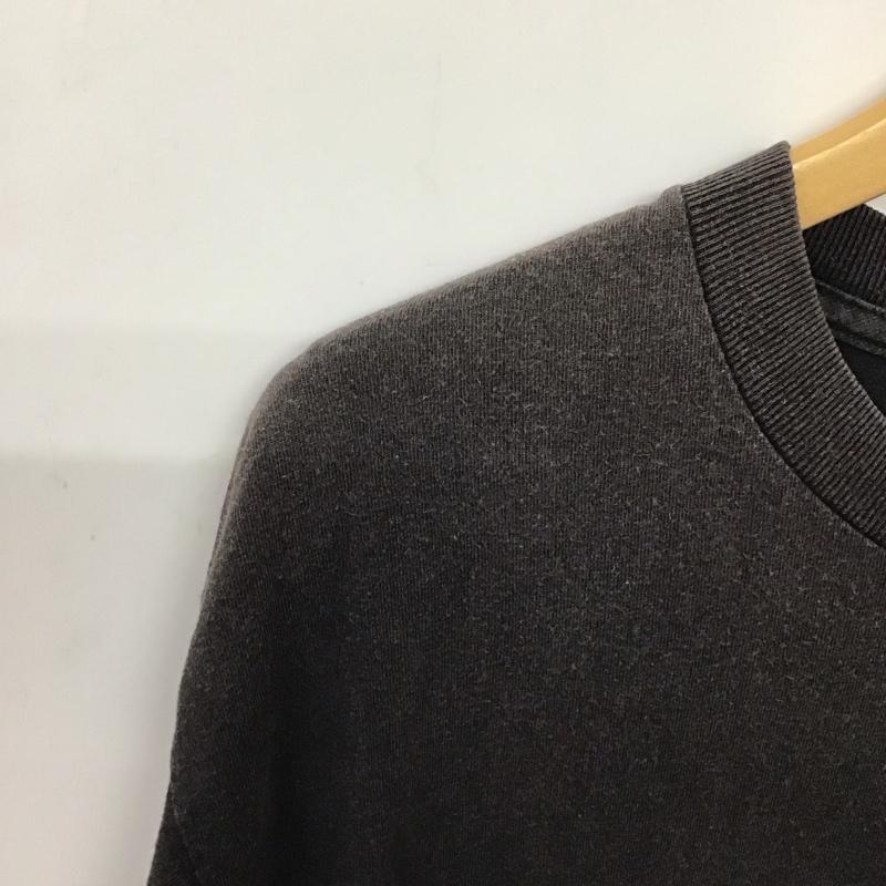 クリーチャー CREATURE Tシャツ 半袖 半袖カットソー プリントTシャツ クルーネックカットソー L ロゴ、文字 ダークグレー / ダークグレー / メンズ USED 古着 中古 10155360