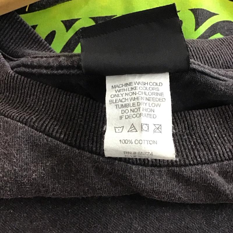クリーチャー CREATURE Tシャツ 半袖 半袖カットソー プリントTシャツ クルーネックカットソー L ロゴ、文字 ダークグレー / ダークグレー / メンズ USED 古着 中古 10155360