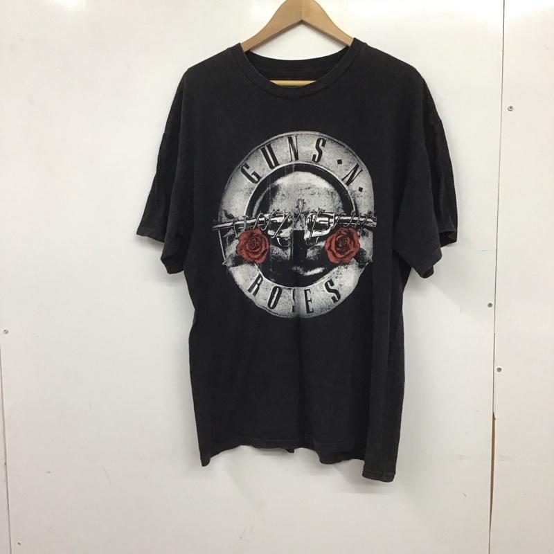 古着 USED Tシャツ 半袖 半袖カットソー プリントTシャツ クルーネックカットソー XL プリント ダークグレー / ダークグレー / メンズ USED 古着 中古 10155361