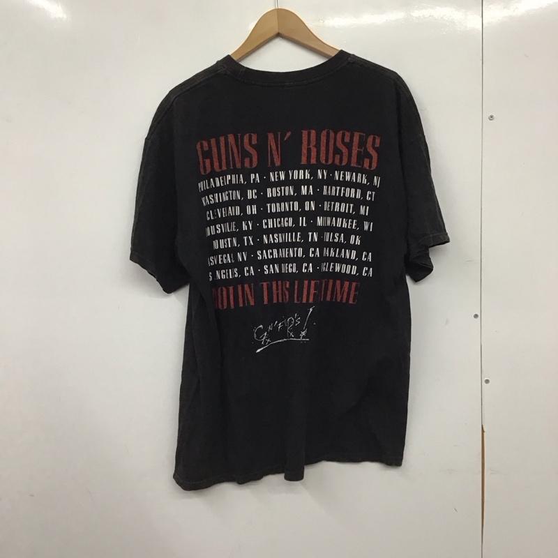 古着 USED Tシャツ 半袖 半袖カットソー プリントTシャツ クルーネックカットソー XL プリント ダークグレー / ダークグレー / メンズ USED 古着 中古 10155361