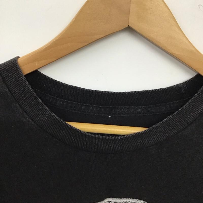 古着 USED Tシャツ 半袖 半袖カットソー プリントTシャツ クルーネックカットソー XL プリント ダークグレー / ダークグレー / メンズ USED 古着 中古 10155361
