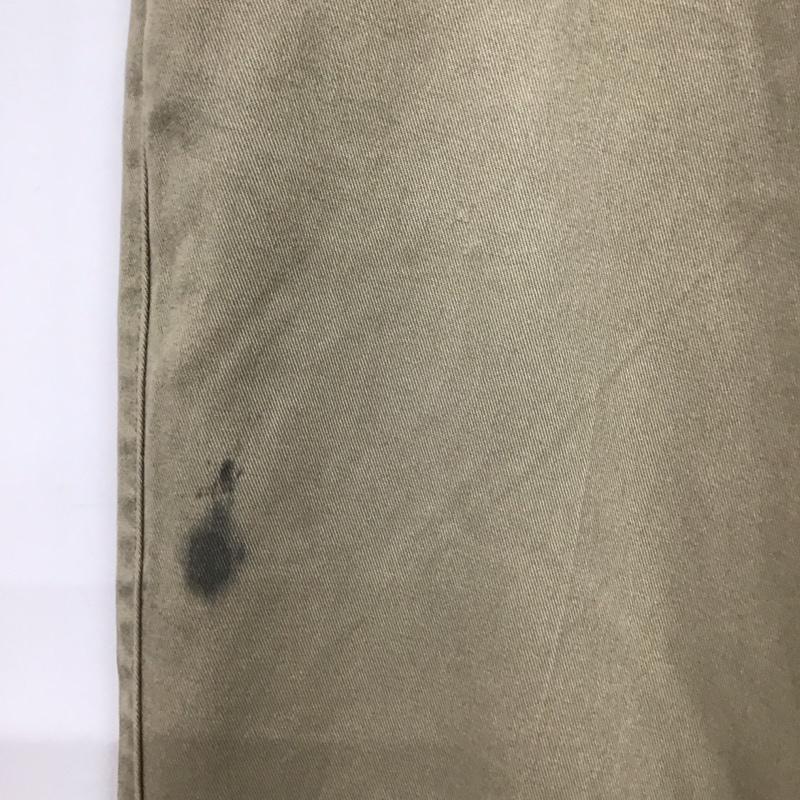 カーハート Carhartt パンツ ワークパンツ、ペインターパンツ ワークパンツ ワイドパンツ カジュアルパンツ ロゴ、文字 ベージュ / ベージュ / beige メンズ USED 古着 中古 10155363