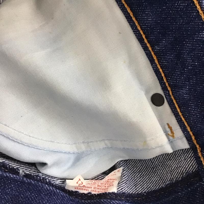 リーバイストラウスアンドコー Levi Strauss & co. パンツ デニム、ジーンズ デニムパンツ スリムパンツ カジュアルパンツ 33インチ 無地 インディゴ / インディゴ / Indigo メンズ USED 古着 中古 10155364
