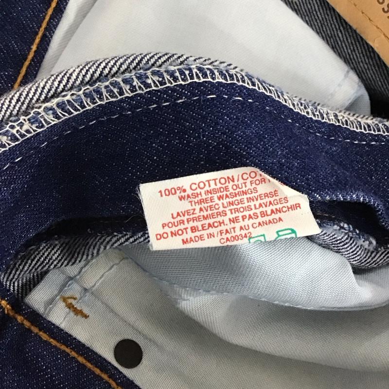 リーバイストラウスアンドコー Levi Strauss & co. パンツ デニム、ジーンズ デニムパンツ スリムパンツ カジュアルパンツ 33インチ 無地 インディゴ / インディゴ / Indigo メンズ USED 古着 中古 10155364