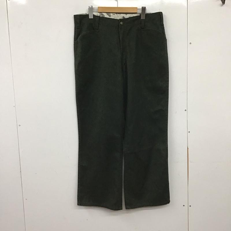 ベンデイビス BEN DAVIS パンツ ワークパンツ、ペインターパンツ ワイドパンツ カジュアルパンツ ワークパンツ 36インチ 無地 緑 / グリーン / green メンズ USED 古着 中古 10155365