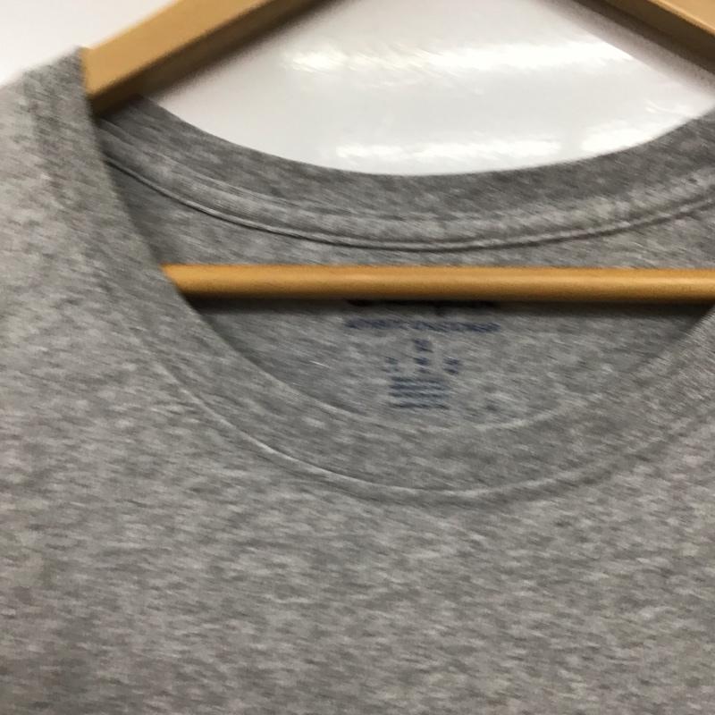 チャンピオン Champion Tシャツ 半袖 半袖カットソー プリントTシャツ クルーネックカットソー XL 無地 灰 / グレー / gray メンズ USED 古着 中古 10155366