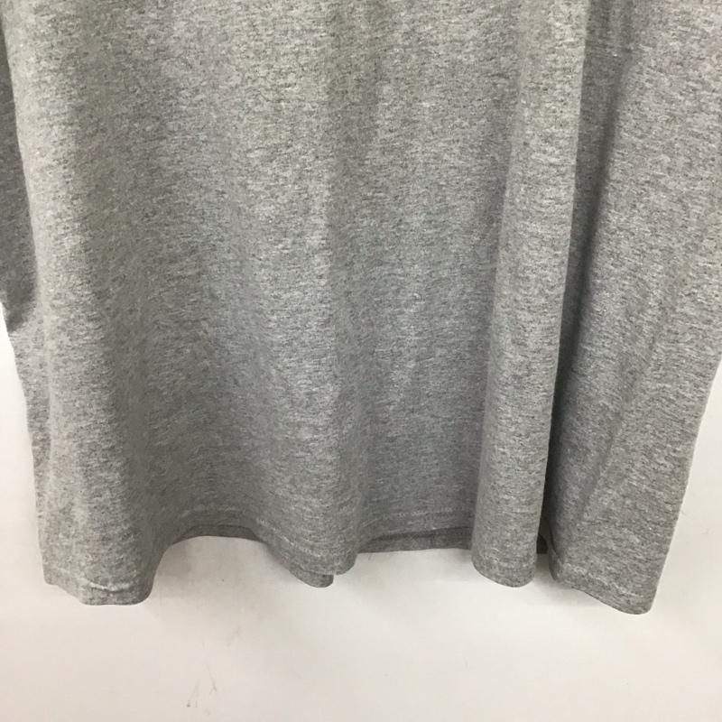 チャンピオン Champion Tシャツ 半袖 半袖カットソー プリントTシャツ クルーネックカットソー XL 無地 灰 / グレー / gray メンズ USED 古着 中古 10155366
