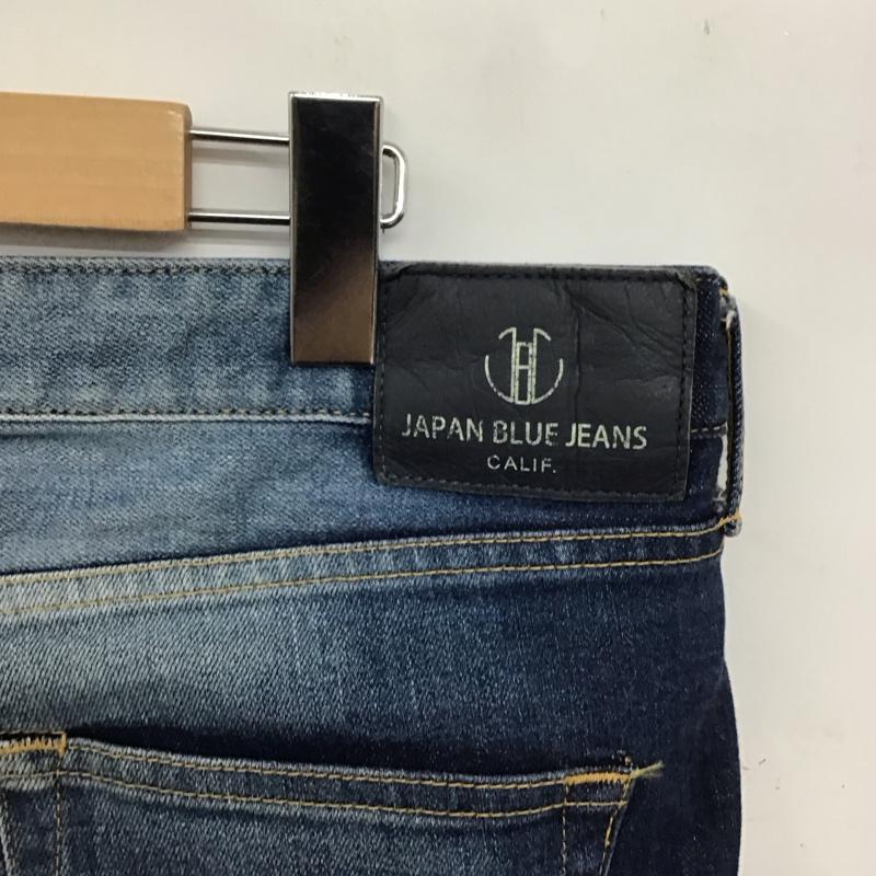 ジャパンブルージーンズ JAPAN BLUE JEANS パンツ デニム、ジーンズ デニムパンツ スリムパンツ カジュアルパンツ ストレッチパンツ XL 無地 インディゴ / インディゴ / Indigo メンズ USED 古着 中古 10155370