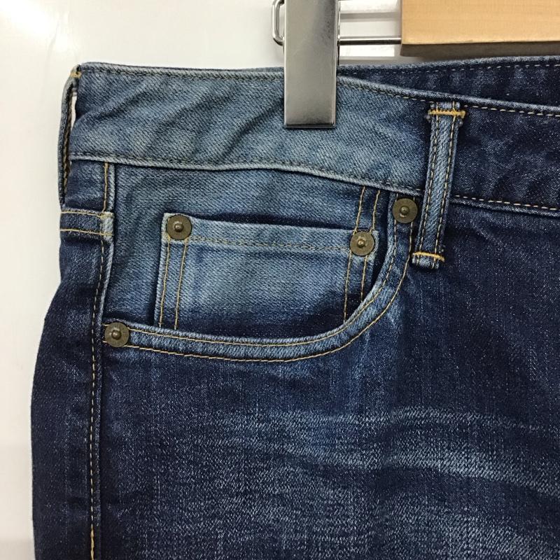 ジャパンブルージーンズ JAPAN BLUE JEANS パンツ デニム、ジーンズ デニムパンツ スリムパンツ カジュアルパンツ ストレッチパンツ XL 無地 インディゴ / インディゴ / Indigo メンズ USED 古着 中古 10155370