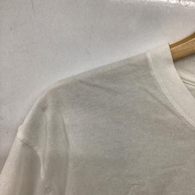 ザノースフェイス THE NORTH FACE Tシャツ 半袖 nt32536 半袖カットソー プリントTシャツ L ロゴ、文字 白 / ホワイト / white メンズ USED 古着 中古 10155371