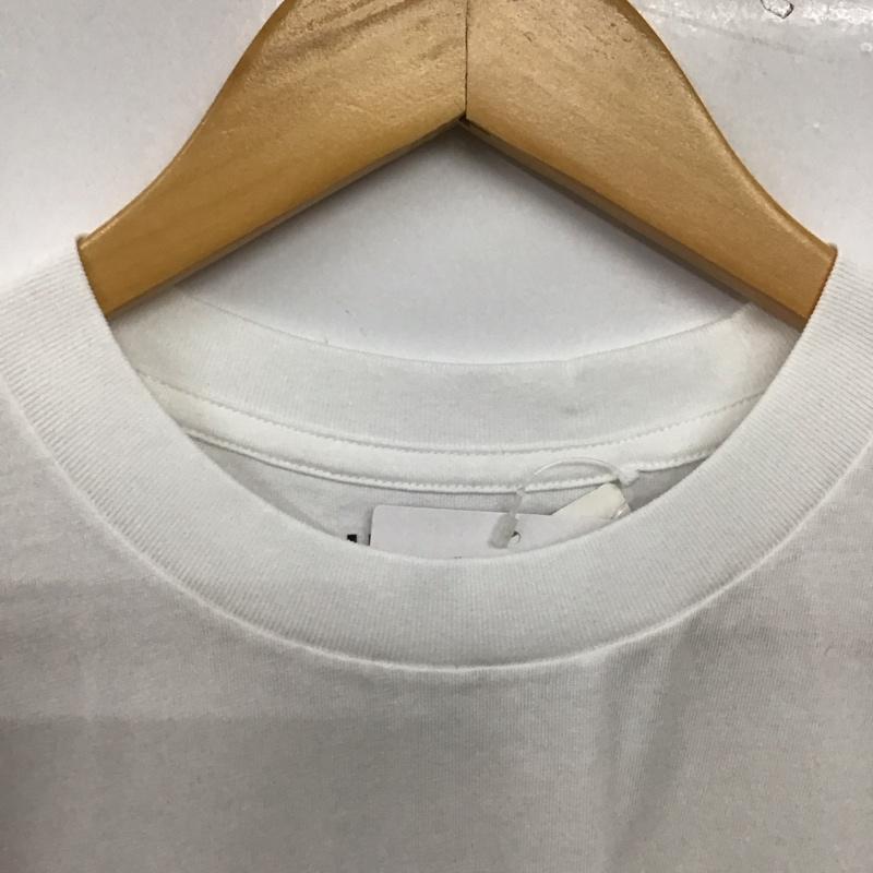 ユニクロ UNIQLO Tシャツ 半袖 半袖カットソー プリントTシャツ クルーネックカットソー M プリント 白 / ホワイト / white メンズ USED 古着 中古 10155373