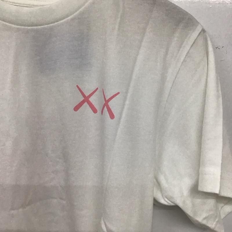 ユニクロ UNIQLO Tシャツ 半袖 半袖カットソー プリントTシャツ クルーネックカットソー S プリント 白 / ホワイト / white メンズ USED 古着 中古 10155374