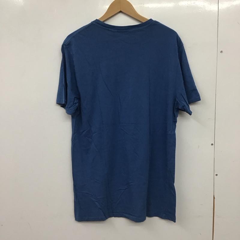 リーバイス Levi s Tシャツ 半袖 半袖カットソー プリントTシャツ クルーネックカットソー M ロゴ、文字 青 / ブルー / blue メンズ USED 古着 中古 10155380