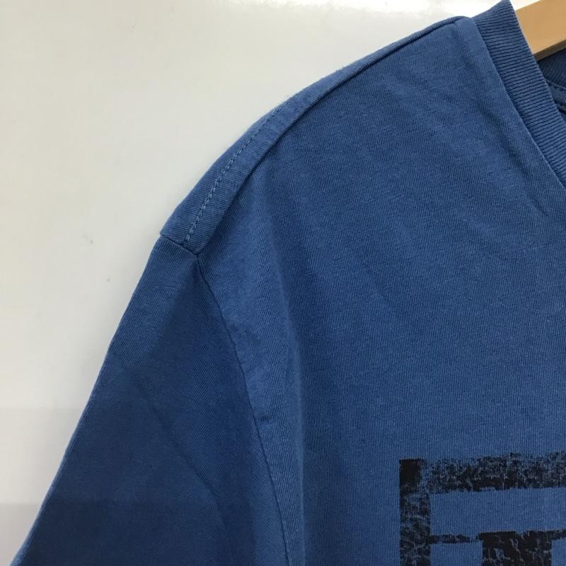 リーバイス Levi s Tシャツ 半袖 半袖カットソー プリントTシャツ クルーネックカットソー M ロゴ、文字 青 / ブルー / blue メンズ USED 古着 中古 10155380