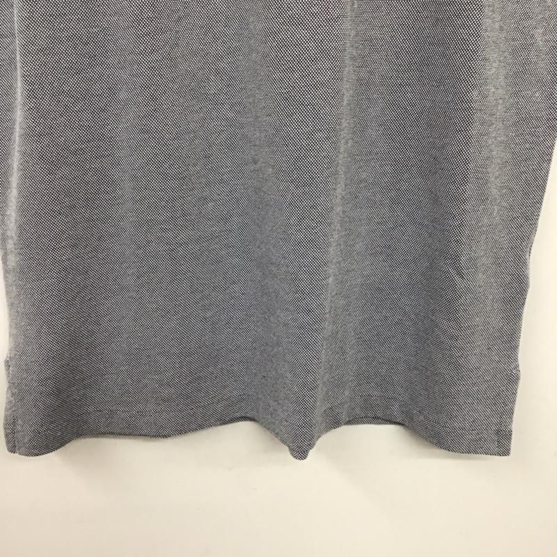 ポロラルフローレン POLO RALPH LAUREN ポロシャツ 半袖 半袖ポロシャツ カラーシャツ 半袖カットソー M ロゴ、文字 白 / ホワイト / white X 灰 / グレー / gray X 紺 / ネイビー / navy メンズ USED 古着 中古 10155381