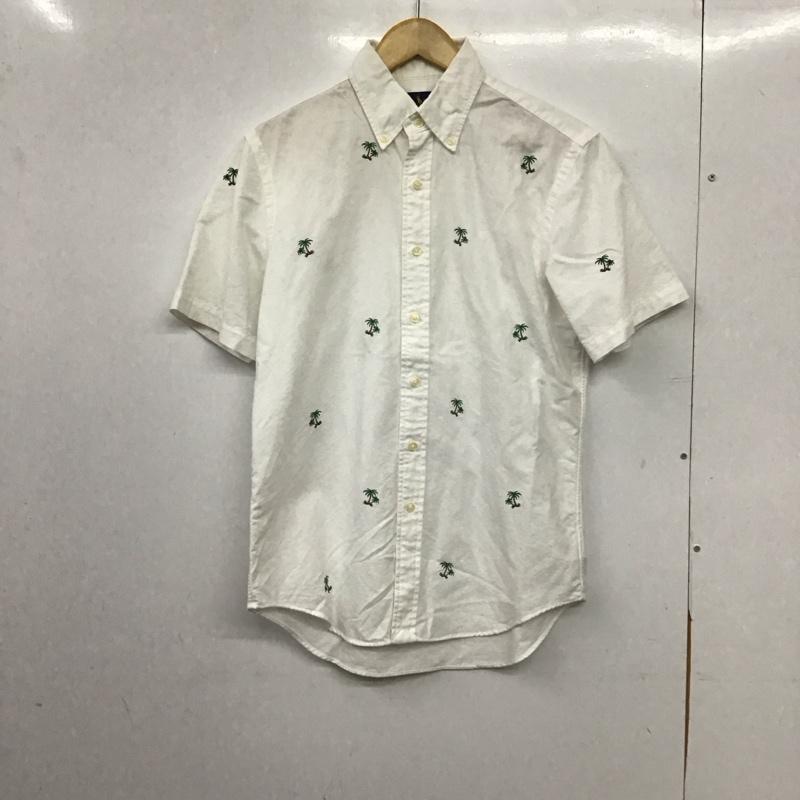 ラルフローレン RALPHLAUREN シャツ、ブラウス 半袖 半袖シャツ 刺繍シャツ ポケットシャツ S 刺繍 白 / ホワイト / white メンズ USED 古着 中古 10155383