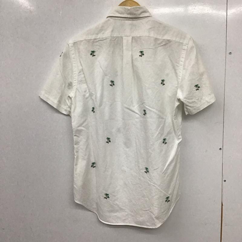 ラルフローレン RALPHLAUREN シャツ、ブラウス 半袖 半袖シャツ 刺繍シャツ ポケットシャツ S 刺繍 白 / ホワイト / white メンズ USED 古着 中古 10155383