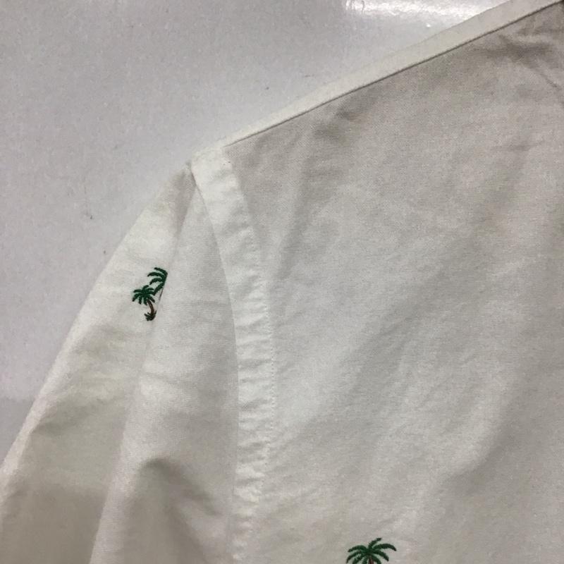 ラルフローレン RALPHLAUREN シャツ、ブラウス 半袖 半袖シャツ 刺繍シャツ ポケットシャツ S 刺繍 白 / ホワイト / white メンズ USED 古着 中古 10155383