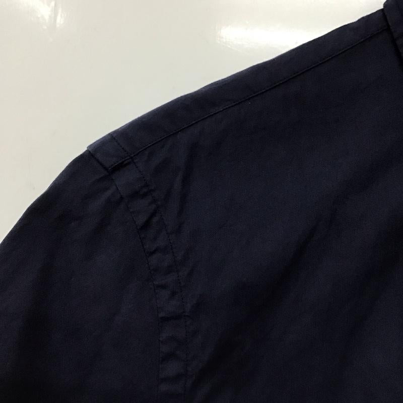 ラルフローレン RALPHLAUREN シャツ、ブラウス 半袖 半袖シャツ 無地シャツ S ロゴ、文字 紺 / ネイビー / navy メンズ USED 古着 中古 10155385