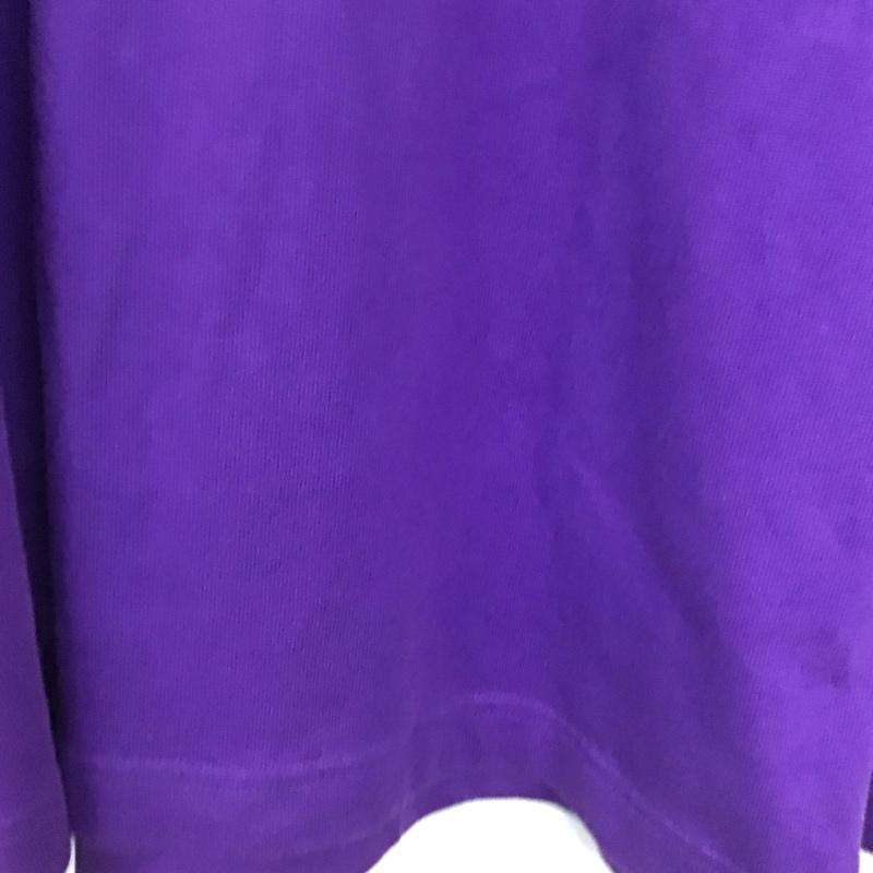 ザノースフェイス THE NORTH FACE カットソー 長袖 nt82034 長袖Tシャツ プリントTシャツ クルーネック M ロゴ、文字 紫 / パープル / purple メンズ USED 古着 中古 10155386