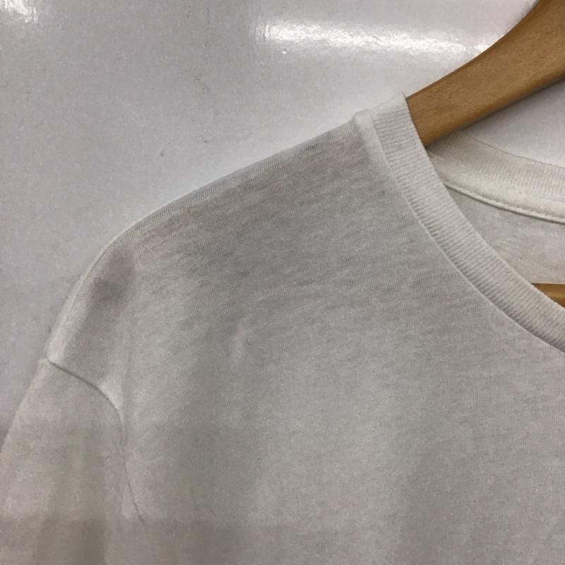 ポロラルフローレン POLO RALPH LAUREN Tシャツ 半袖 半袖カットソー プリントTシャツ クルーネックカットソー L ロゴ、文字 白 / ホワイト / white メンズ USED 古着 中古 10155389
