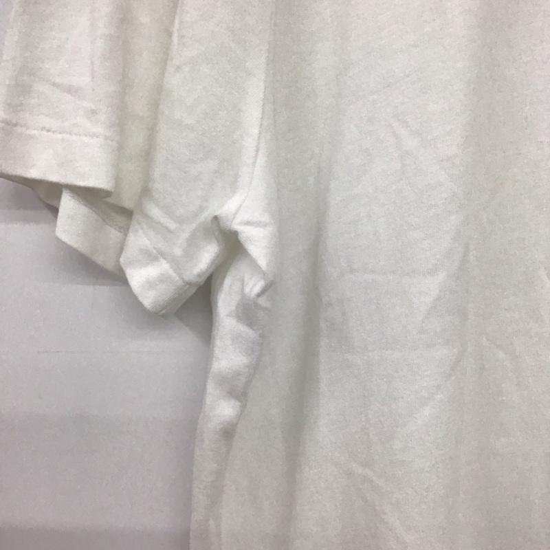 ポロラルフローレン POLO RALPH LAUREN Tシャツ 半袖 半袖カットソー プリントTシャツ クルーネックカットソー L ロゴ、文字 白 / ホワイト / white メンズ USED 古着 中古 10155389