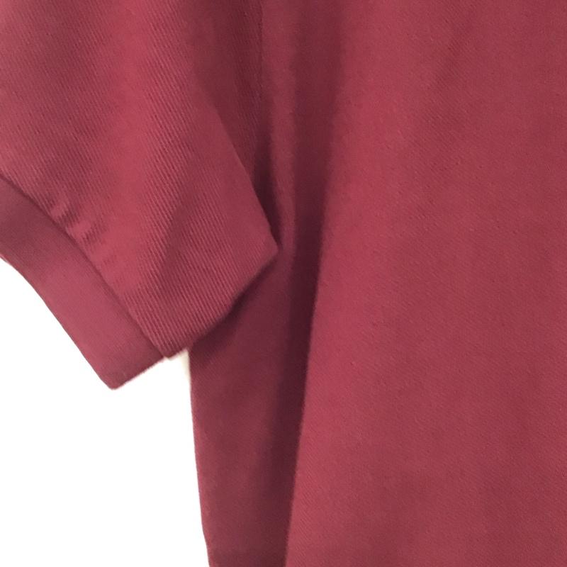 ポロラルフローレン POLO RALPH LAUREN ポロシャツ 半袖 半袖ポロシャツ カラーシャツ 半袖カットソー M ロゴ、文字 えんじ / ワインレッド / dark red メンズ USED 古着 中古 10155390