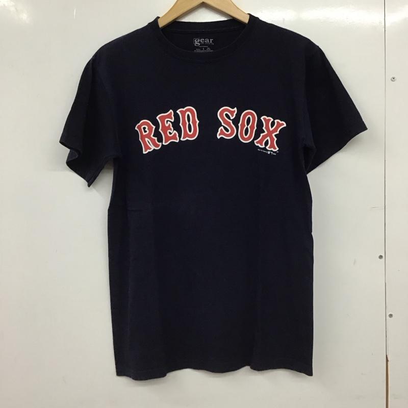 古着 USED Tシャツ 半袖 半袖カットソー プリントTシャツ クルーネックカットソー S ロゴ、文字 紺 / ネイビー / navy メンズ USED 古着 中古 10155392