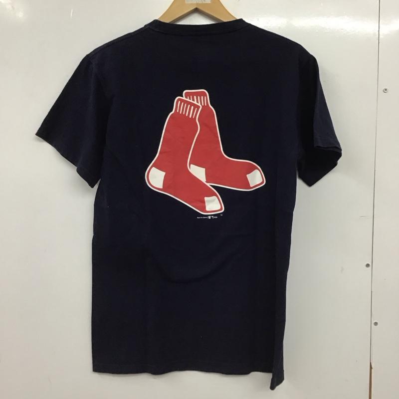 古着 USED Tシャツ 半袖 半袖カットソー プリントTシャツ クルーネックカットソー S ロゴ、文字 紺 / ネイビー / navy メンズ USED 古着 中古 10155392
