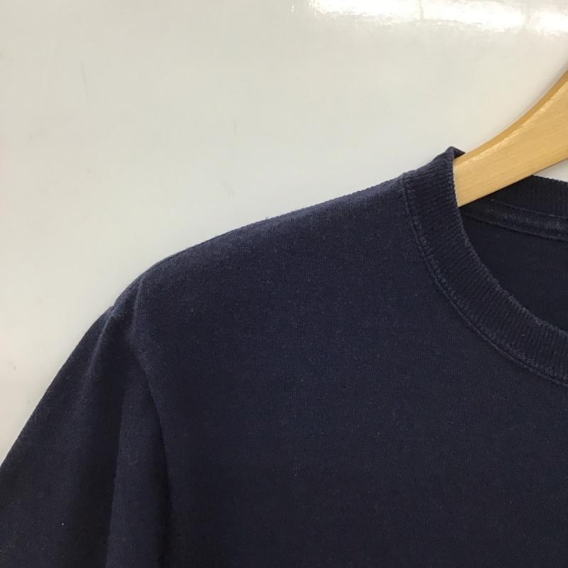 古着 USED Tシャツ 半袖 半袖カットソー プリントTシャツ クルーネックカットソー S ロゴ、文字 紺 / ネイビー / navy メンズ USED 古着 中古 10155392