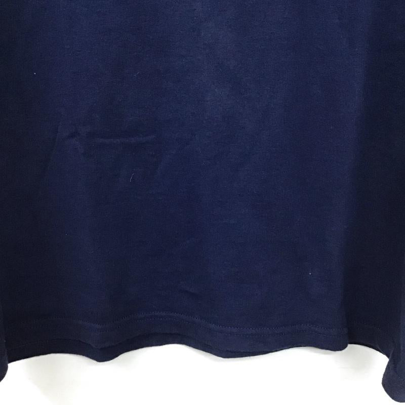 マジェスティック MAJESTIC Tシャツ 半袖 半袖カットソー プリントTシャツ クルーネックカットソー S ロゴ、文字 紺 / ネイビー / navy メンズ USED 古着 中古 10155395