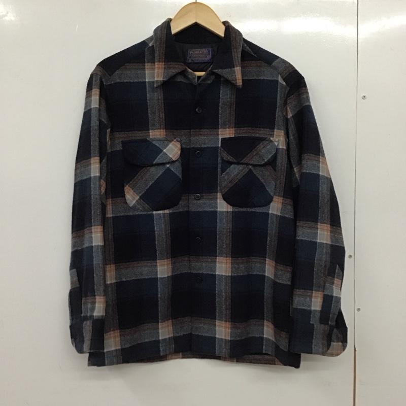 ペンドルトン PENDLETON シャツ、ブラウス 長袖 長袖シャツ チェックシャツ カラーシャツ M チェック マルチカラー / マルチカラー / multicolor メンズ USED 古着 中古 10155397