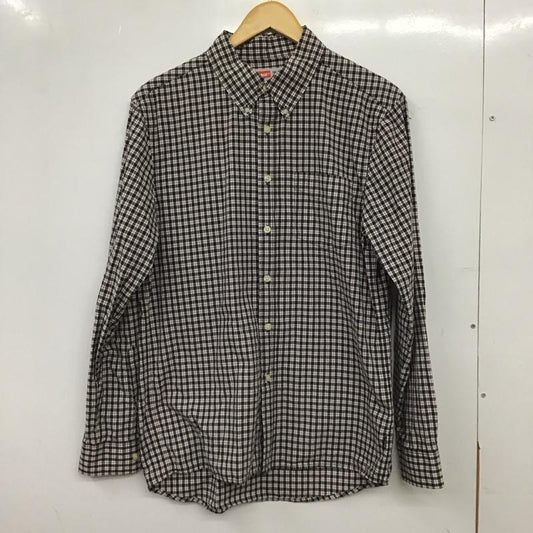 エクストララージ XLARGE シャツ、ブラウス 長袖 長袖シャツ チェックシャツ カラーシャツ ボタンダウンシャツ L チェック マルチカラー / マルチカラー / multicolor メンズ USED 古着 中古 10155401