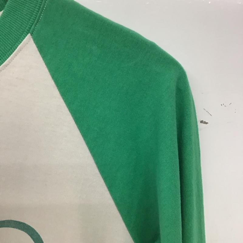 ネイバーフッド NEIGHBORHOOD カットソー 長袖 長袖カットソー プリントカットソー ラグラン ロゴ、文字 緑 / グリーン / green メンズ USED 古着 中古 10155402