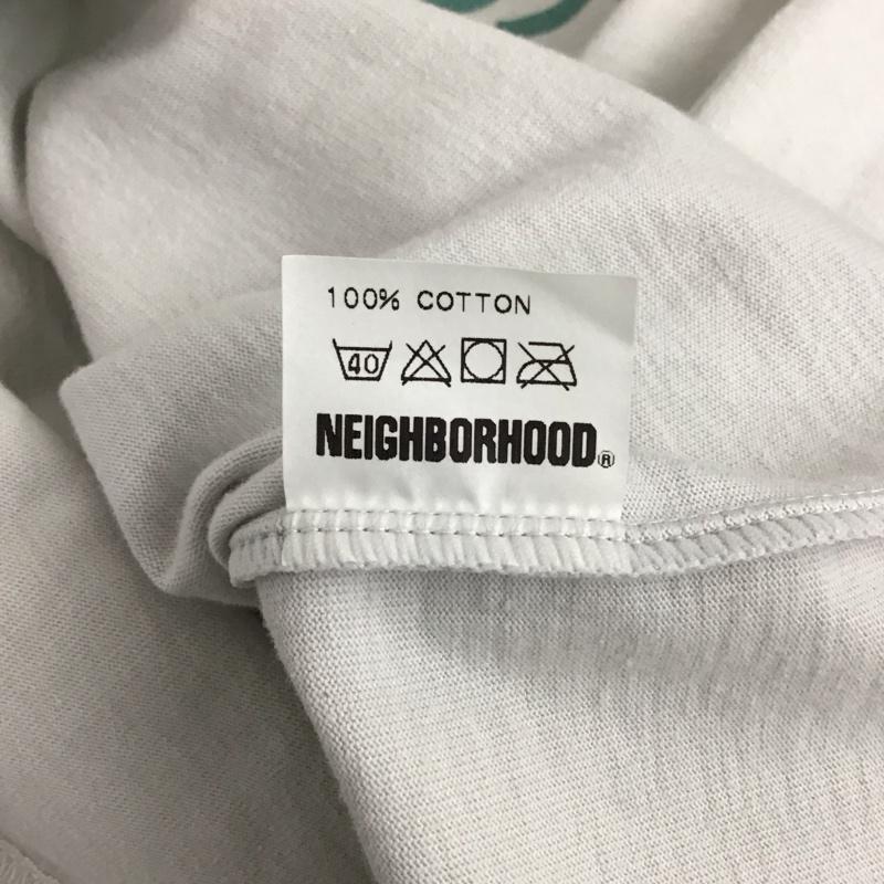 ネイバーフッド NEIGHBORHOOD カットソー 長袖 長袖カットソー プリントカットソー ラグラン ロゴ、文字 緑 / グリーン / green メンズ USED 古着 中古 10155402