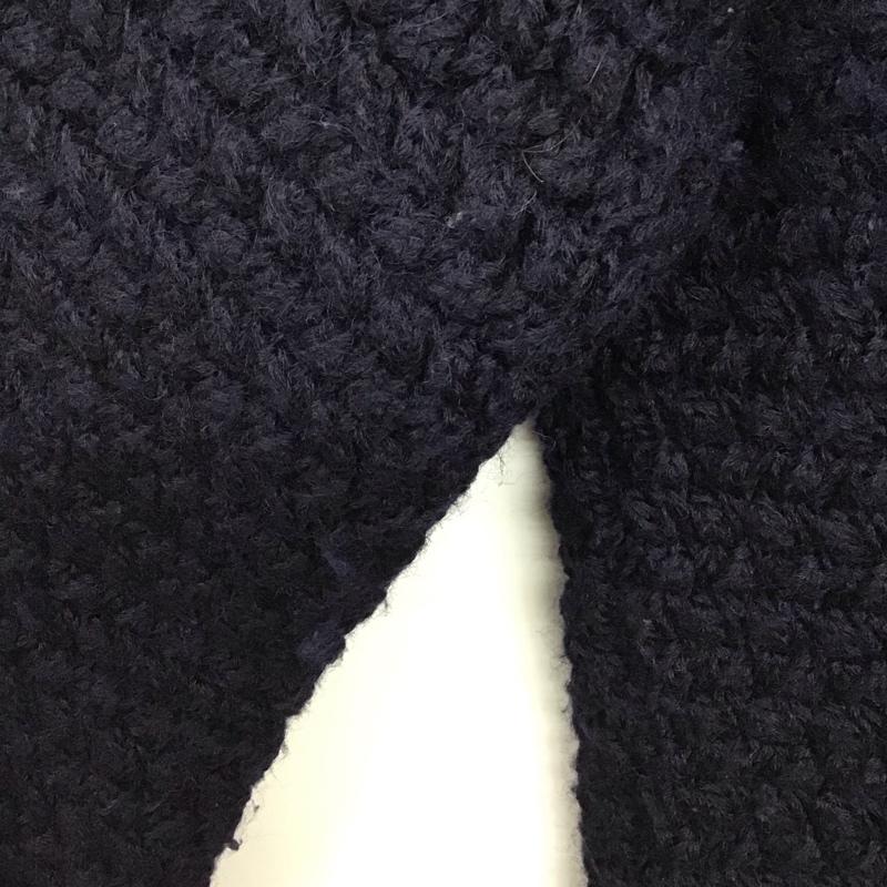 ラコステ LACOSTE カーディガン 長袖 ジップアップニットカーディガン ニットジャケット アウター 5 無地 紺 / ネイビー / navy メンズ USED 古着 中古 10155404