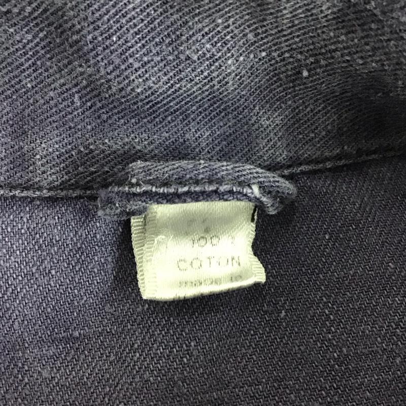 古着 USED ジャケット、上着 ジャンパー、ブルゾン カジュアルジャケット フロントボタン 無地 紺 / ネイビー / navy メンズ USED 古着 中古 10155405