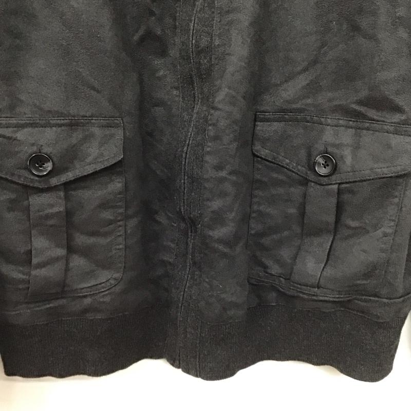古着 USED ジャケット、上着 ジャンパー、ブルゾン ジップアップジャケット アウター 古着 L 無地 ダークグレー / ダークグレー / メンズ USED 古着 中古 10155406