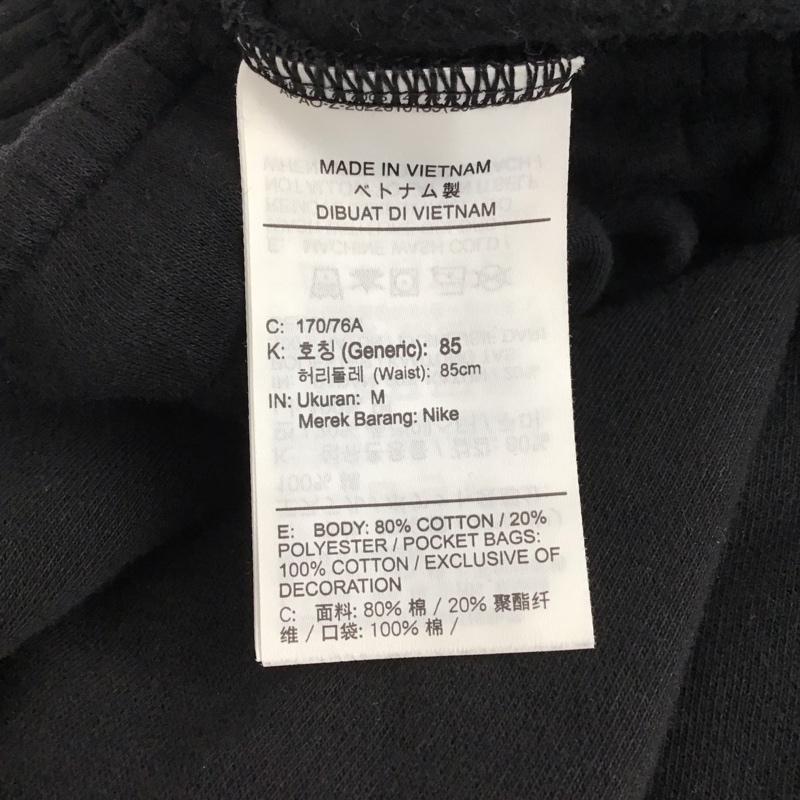 ナイキ NIKE パンツ ショートパンツ ショートパンツ ハーフパンツ カジュアルパンツ M ロゴ、文字 黒 / ブラック / black メンズ USED 古着 中古 10155410