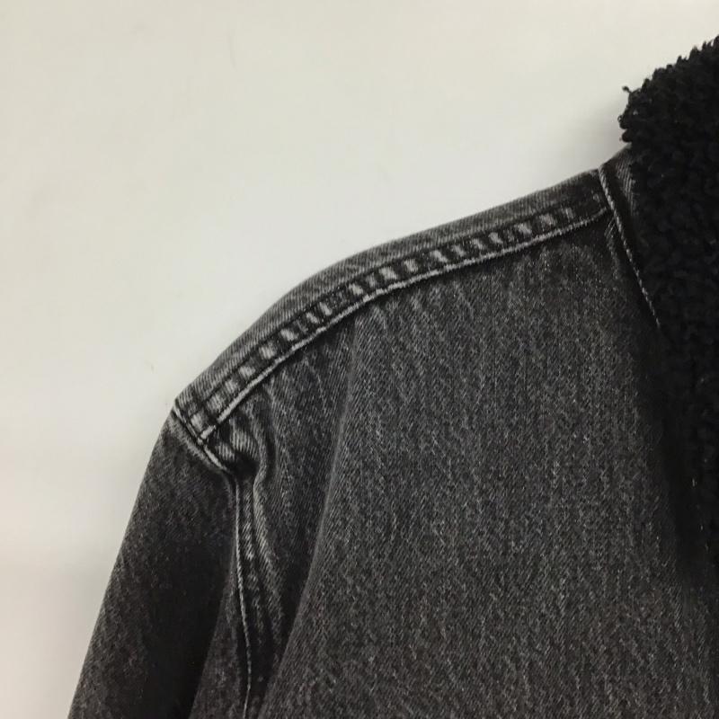 リーバイストラウスアンドコー Levi Strauss & co. ジャケット、上着 ジャンパー、ブルゾン デニムジャケット Gジャン アウター カジュアルジャケット M 無地 ダークグレー / ダークグレー / メンズ USED 古着 中古 10155411